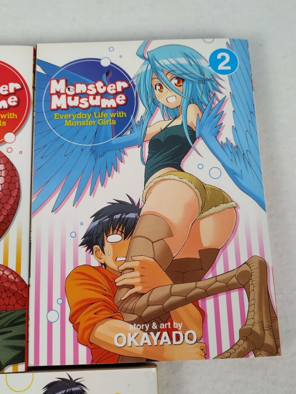 Monster Musume Volumes 1-5 Softcover Set English Fantasy Books - Picture 4 of 15